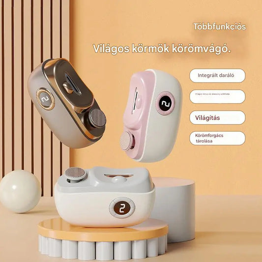 ✂️💅🔥Többszörös felhasználási célú fülkes elektromos csiszoló, ragadást megelőző védeléssel ellátott fülkes elektromos vágó