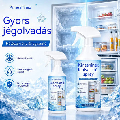 🔥【2 üveg 9600】❄️ Új jégtelenítő spray 2026 🧡 Gyorsan eltávolítható jég a fagyasztóból