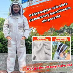 🐝Jednoczęściowy kombinezon 3D z bawełnianej siatki