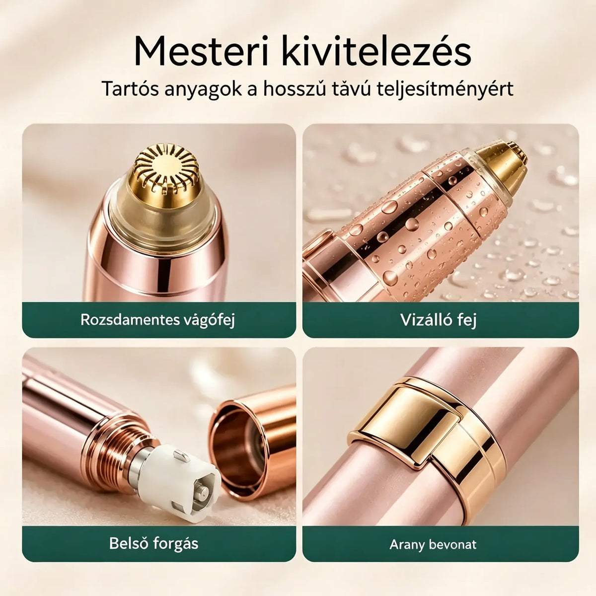 🔥【Vásárolj egyet, kapsz egyet ingyen】✨ Precíziós szemöldökvágó ceruza – Elektromos szemöldökvágó eszköz LED lámpával, könnyedén vágja a szemöldökét