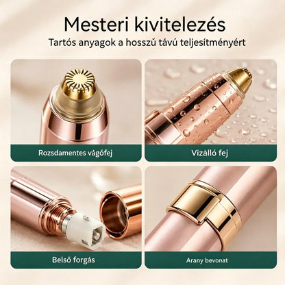 🔥【Vásárolj egyet, kapsz egyet ingyen】✨ Precíziós szemöldökvágó ceruza – Elektromos szemöldökvágó eszköz LED lámpával, könnyedén vágja a szemöldökét